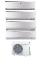 Viessmann Vitoclima Multi 1+4 Sistem (O4F3100M2) 9+9+9+24 İç 10,5 kw Dış Ünite