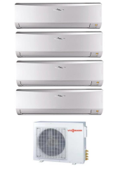 Viessmann Vitoclima Multi 1+4 Sistem (O4F3080M2) 4x9000 Btu İç 8,0 kw Dış Ünite