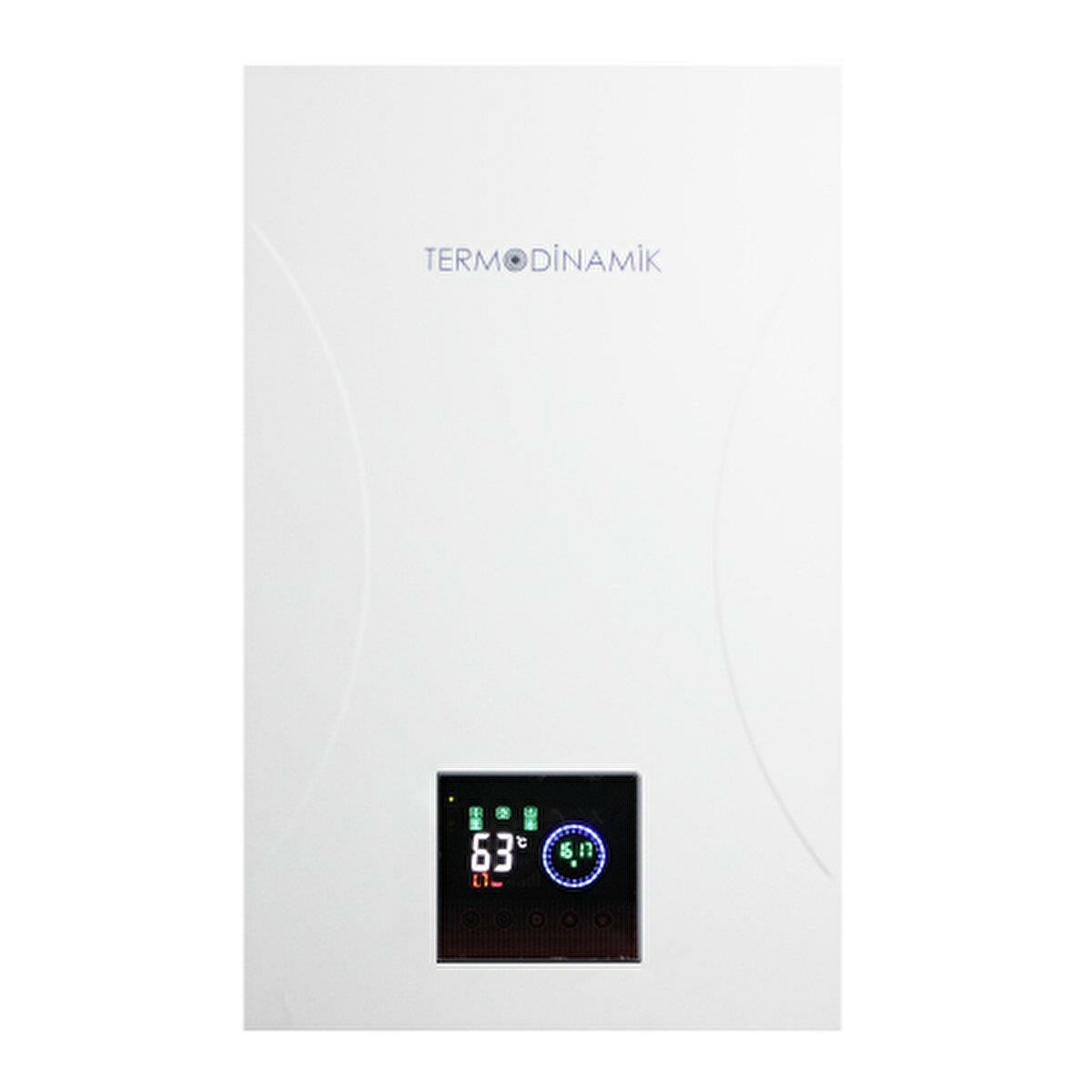 Termodinamik DEK 18 Dijital Elektrikli Kombi 18kw 380v (Isıtma + Sıcak Su)