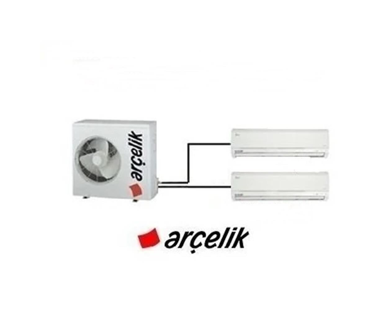 Arçelik Multi Sistem Duvar Tipi 2+1 İnverter 9+9 16000Btu Klima ZM16102-99