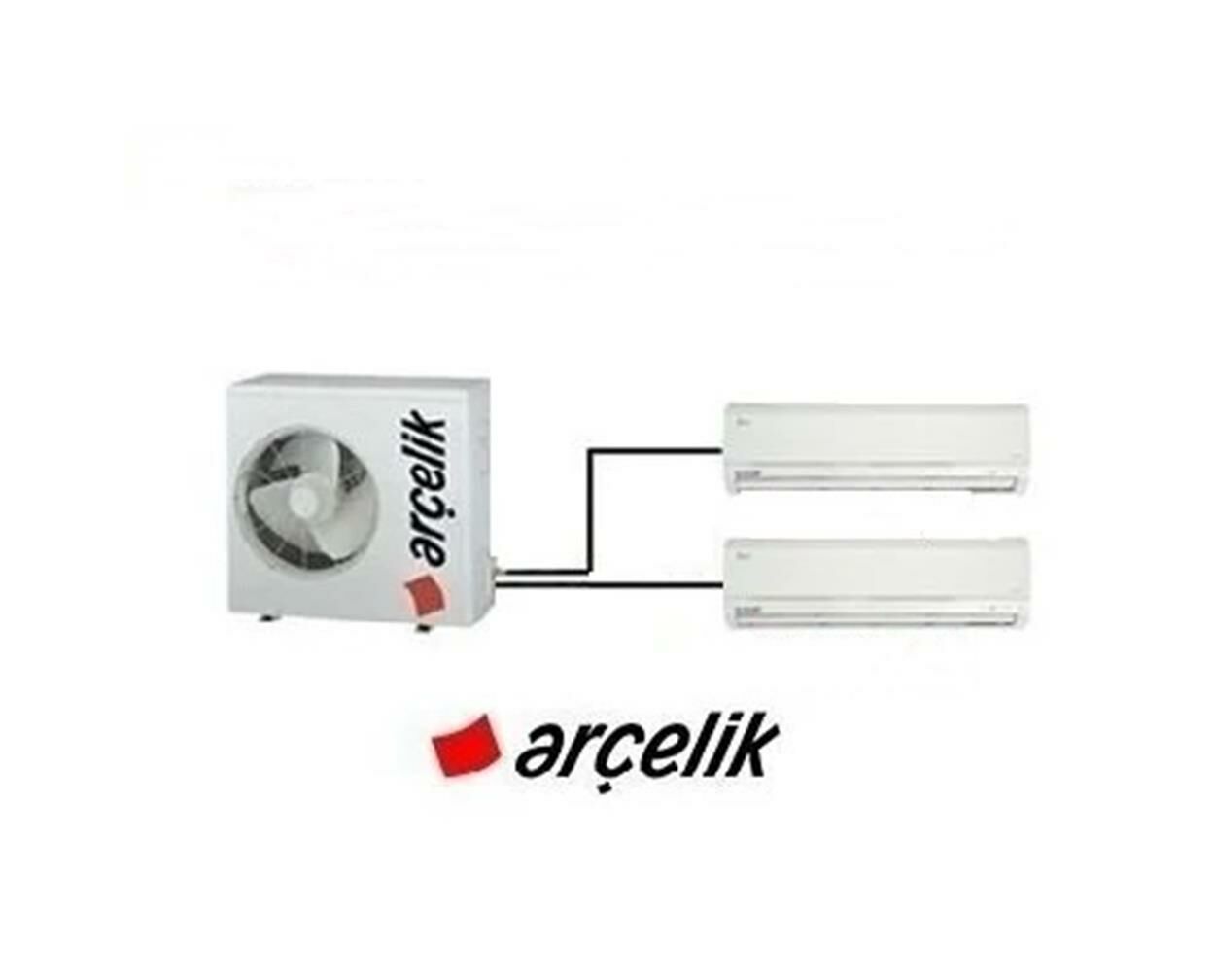 Arçelik Multi Sistem Duvar Tipi 2+1 İnverter 18+24 30000Btu Klima ZM30105-1824