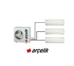 Arçelik Multi Sistem Duvar Tipi 3+1 İnverter 9+12+24 30000Btu Klima ZM30105-31224