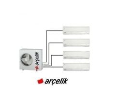 Arçelik Multi Sistem Duvar Tipi 4+1 İnverter 9+12+12+12 30000Btu Klima ZM30105-9121212