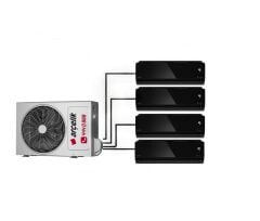 Arçelik Mirror Multi Duvar Tipi 4+1 İnverter 9+12+12+12 30000Btu Klima
