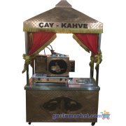 Çay Kahve Standı Kahveci Güzeli