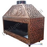 Bakır Ocakbaşı Mangal - Kapalı Model