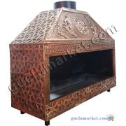 Bakır Ocakbaşı Mangal - Kapalı Model