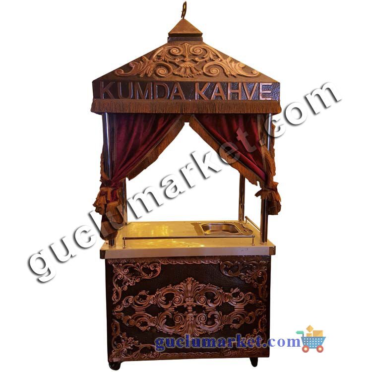 Kahveci Güzeli - Kumda Kahve Arabası