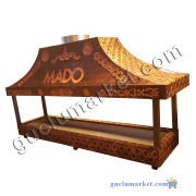 Bakır Ocakbaşı (Özel Tasarım) 170 cm Köfte Ocağı