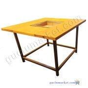 4-8 Kişilik Ahşap Mangal Masa