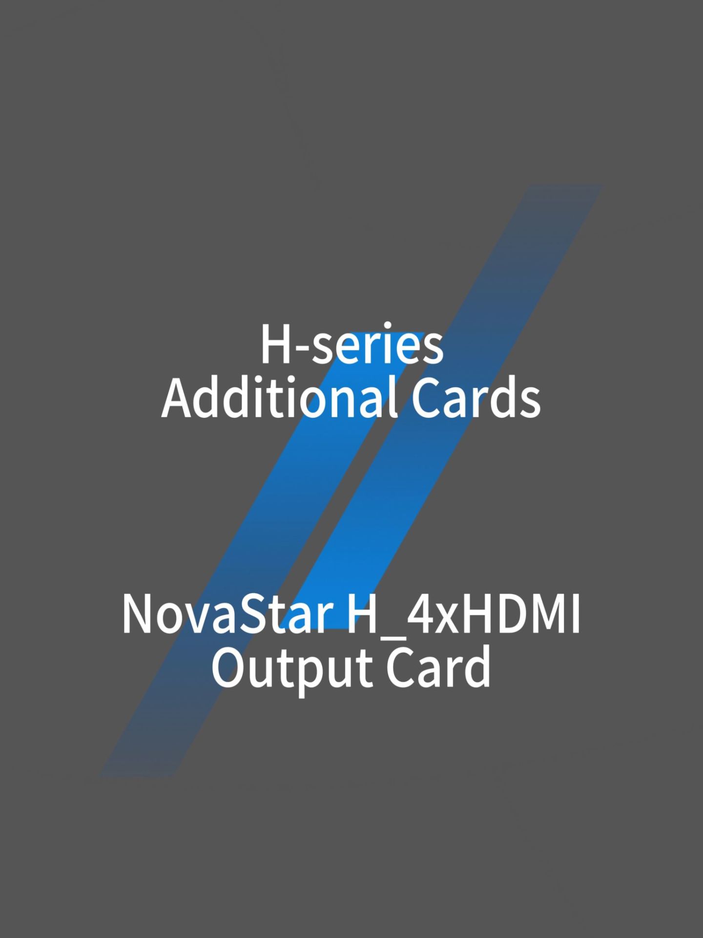 NovaStar H_4xHDMI Output Card