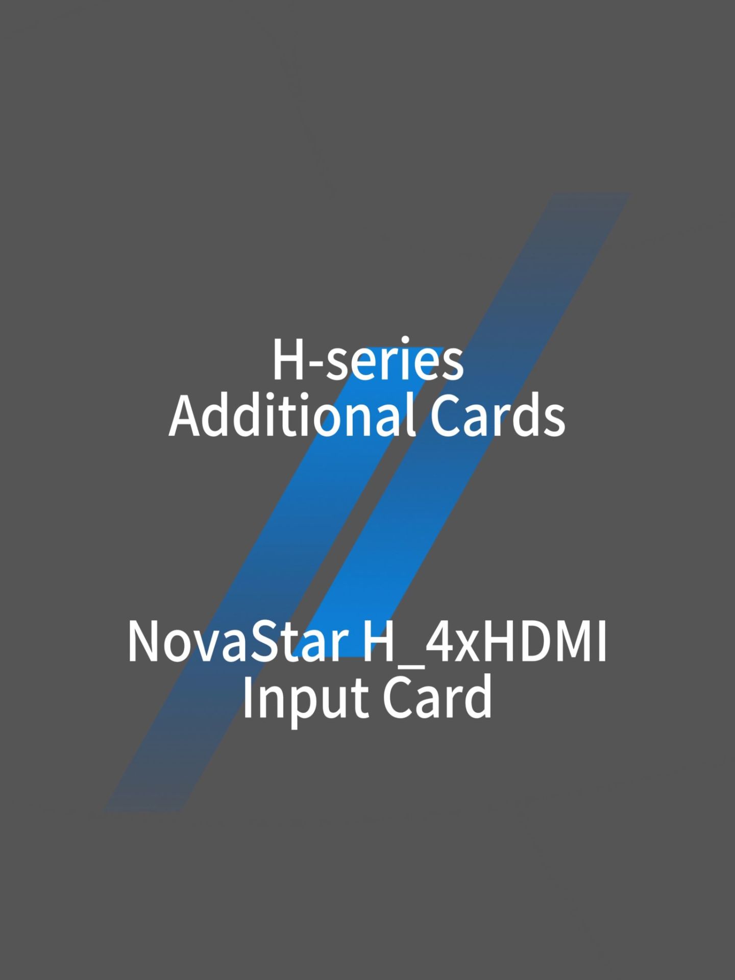 NovaStar H_4xHDMI Input Card