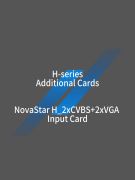 NovaStar H_2xCVBS+2xVGA Input Card