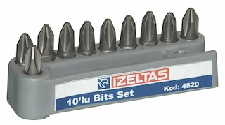 İzeltaş Ph1 Yıldız Bits Uç Set 25 mm