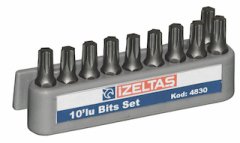 İzeltaş T27 Torx Bits Set 25 mm