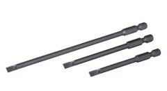 İzeltaş 6.5 mm Düz Uzun Bits Uç 150 mm