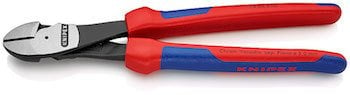 Knipex 74 02 250 Ağır Hizmet Yan Keski