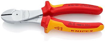 Knipex 74 06 180 Ağır Hizmet Yan Keski