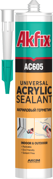 Akfix Akrilik Mastik Beyaz 280 Ml