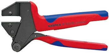 Knipex 97 43 200A Değiştirilebilir Çeneli Pabuç ve Yüksük  Sıkma