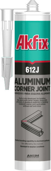 Akfix 612J PU Ekspres Alüminyum Köşe Yapıştırıcısı 310 ml