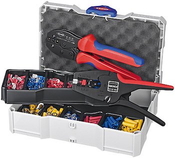 Knipex 97 90 22 Çantalı Pabuç Sıkma Seti