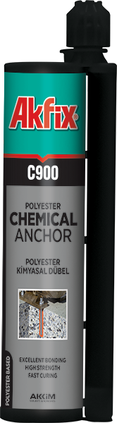 Akfix C900 Epoksi Kimyasal Dübel 300 Ml