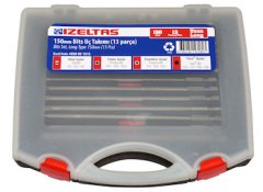 İzeltaş 150 mm Bits Uç Takımı 13 Parça