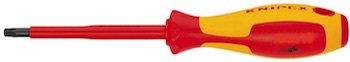 Knipex 98 26 25 Torx Uçlu Tornavida