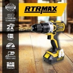 Rtrmx RTX2013  Akülü Matkap (Kömürsüz Motor)