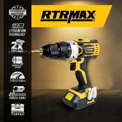 Rtrmax RTX1815  Akülü Matkap
