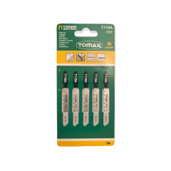 Tomax T118A Dekupaj Bıçağı Metal - 5'li Paket