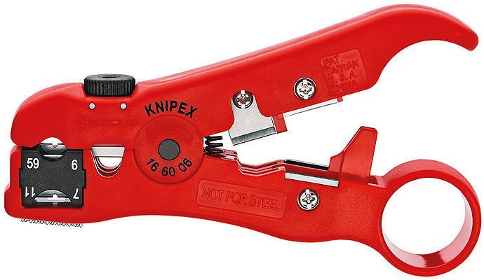 Knipex 16 60 06 Coax Kablo Sıyırma Aleti