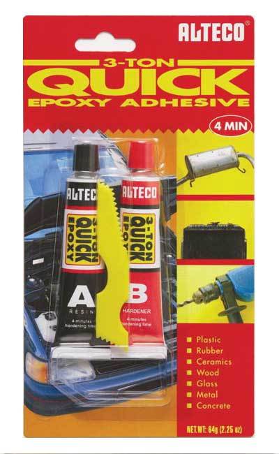 ALTECOF 3 Ton Hızlı Kuruyan Epoksi Yapıştırıcılar 64 gr