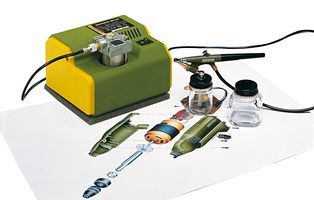 Proxxon 27120 Kompresör AB 100 Hava Tabancası