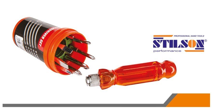 Stilson 8 PCS Hoby Asetat Saplı Tornavida