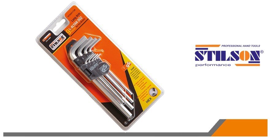 Stilson 9pc Allen Takımı Düz