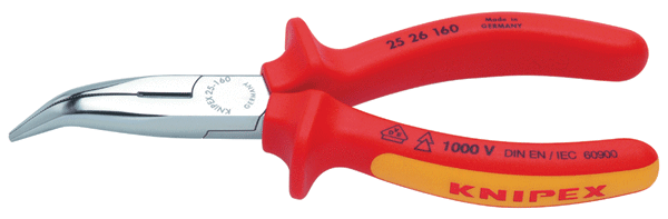 Knipex 25 26 160 Eğri Kargaburun