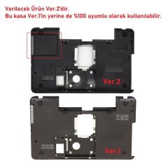 Toshiba Satellite C855-18F Alt Kasa Siyah V2-V1