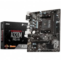 MSI A320M PRO-VH DDR4 S+V+GL AM4 (mATX)