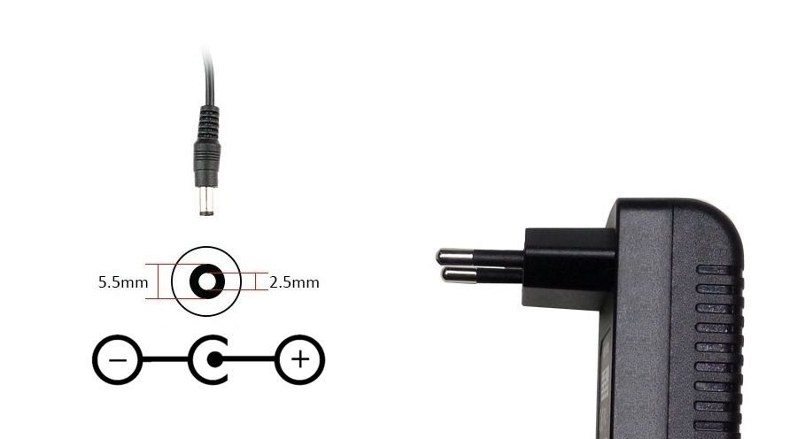 Şarjlı Araba İçin 15V-23V 370mA-500mA (0.37A-0.5A) Adaptör - Şarj Aleti RETRO