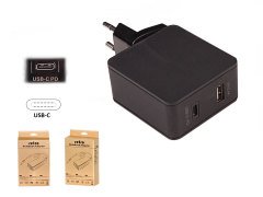 Retro 30W USB-C PD + 12W USB Adaptör RNA-UTC42