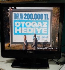 20'' Philips 20PFL3403 10 Lcd Tv Sorunsuz