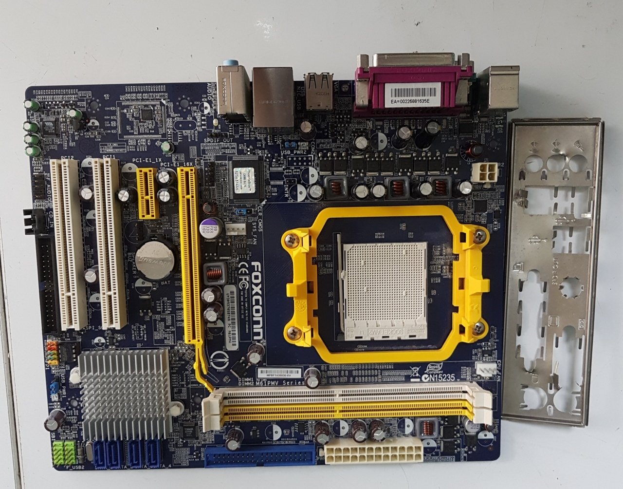 Foxconn M61PMV  Am2 Am2 Plus 940Pin Anakart