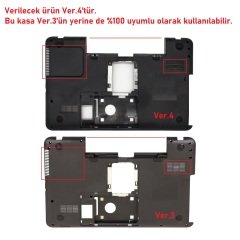 Toshiba Satellite L850-1R6 Alt Kasa Siyah V4-V3