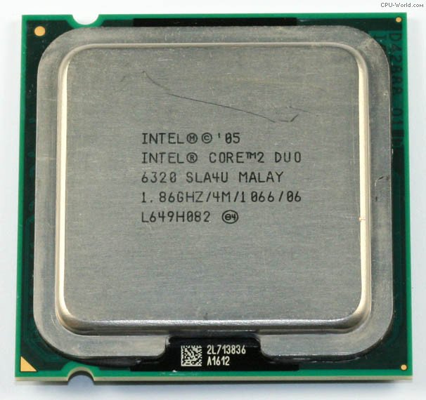 İntel Core2duo E6320 1.86Ghz İşlemci