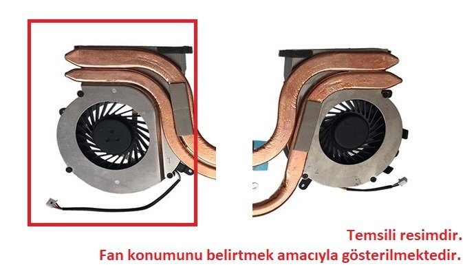MSI GE72 6QF-052XTR Fan SOL V1 (3 Pin)