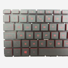 Hp Pavilion 17-ab000int (17-ab001nt) Klavye Işıklı (Kırmızı)
