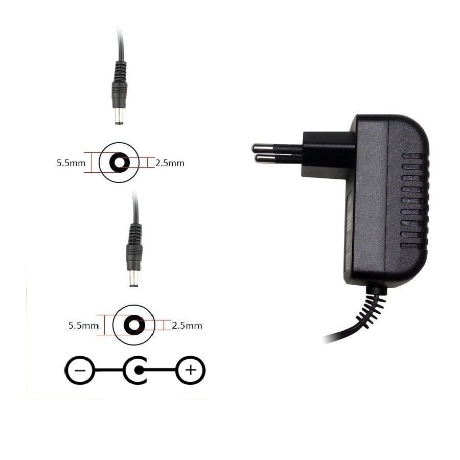 Küçük Ev Aletleri İçin 10V-17V 370mA-500mA (0.37A-0.5A) Adaptör - Şarj Aleti