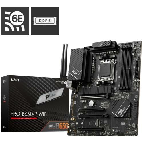 MSI PRO B650-P WIFI DDR5 M.2 S+V+GL AM5 (ATX)